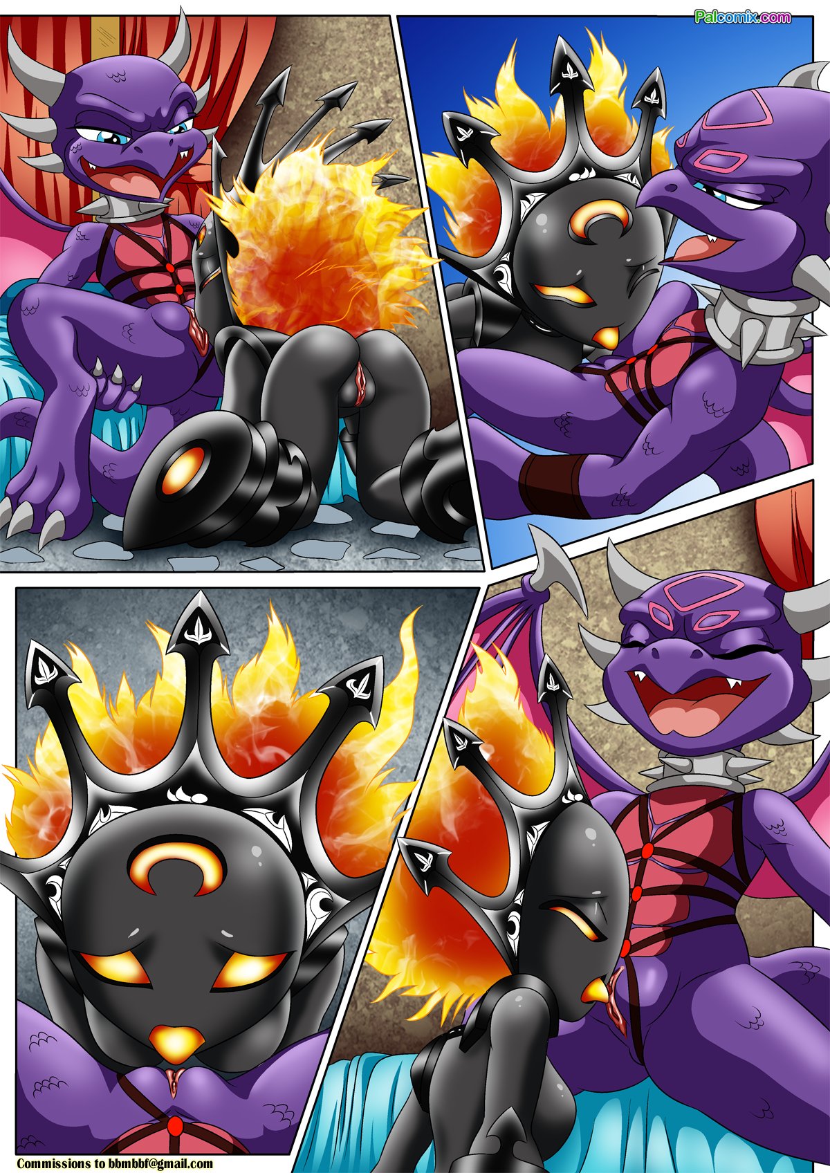 Cynder (Skylanders) Rule 34 Image