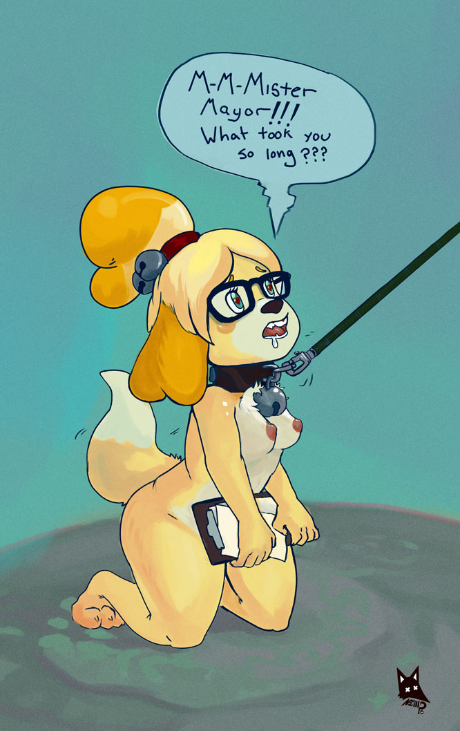 Isabelle (Animal Crossing) Rule 34 Image
