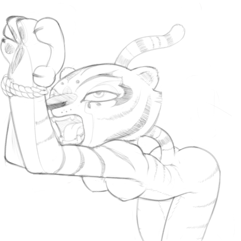 Master Tigress (Dreamworks) Rule 34 Image