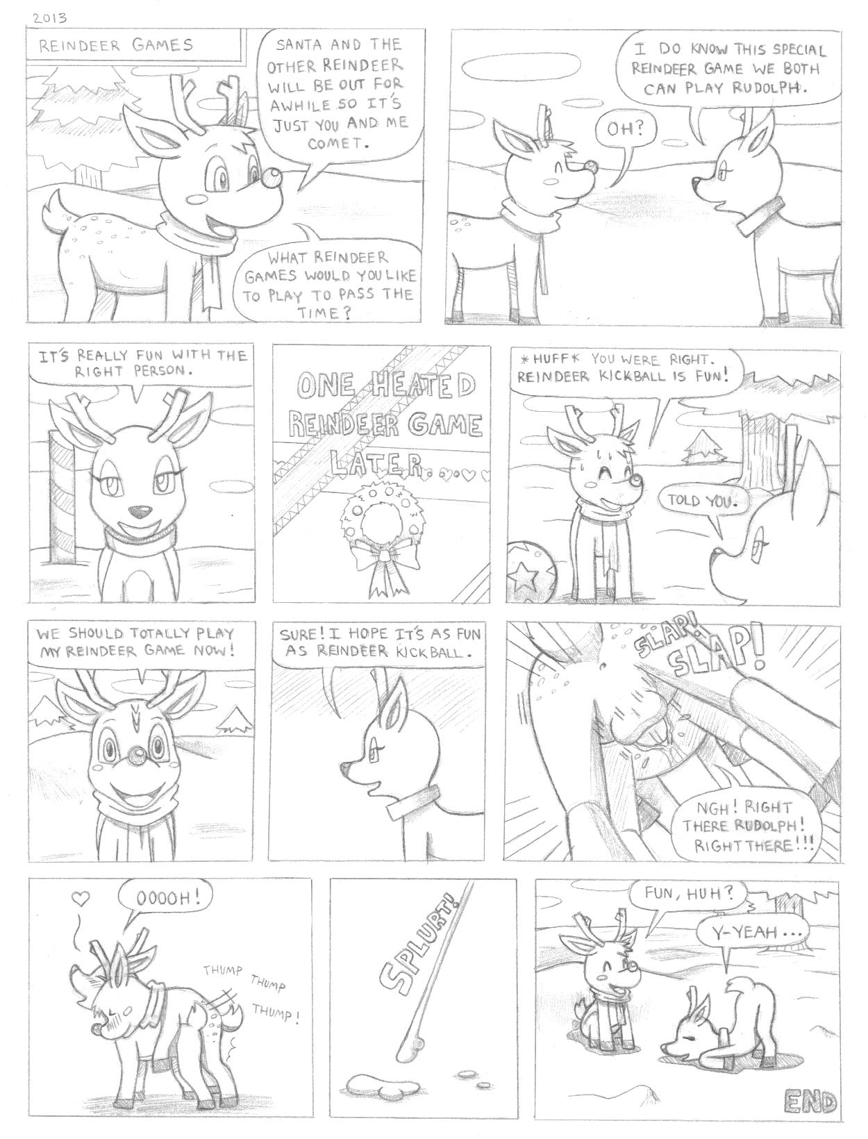 Comet (Reindeer) Rule 34 Image