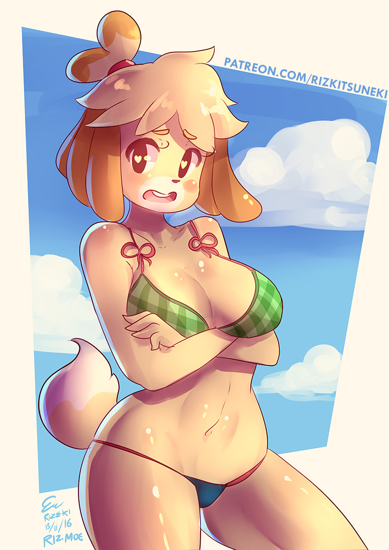 Isabelle (Animal Crossing) Rule 34 Image
