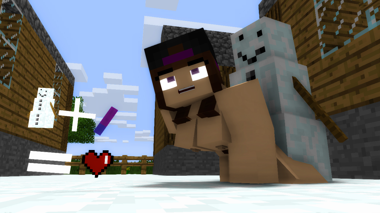 Snow Golem (Minecraft) Rule 34 Image