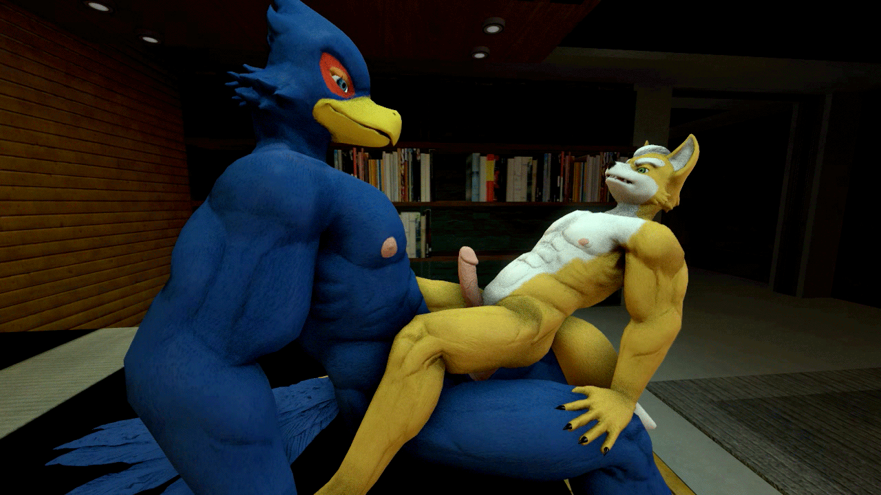 Falco Lombardi (Darkwargreymon) Rule 34 Image