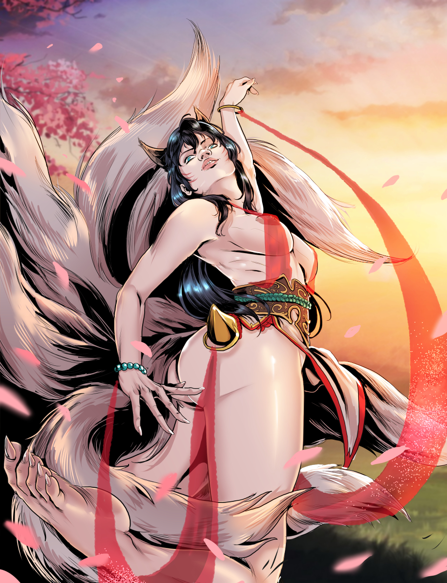 Ahri (League Of Legends) Rule 34 Image