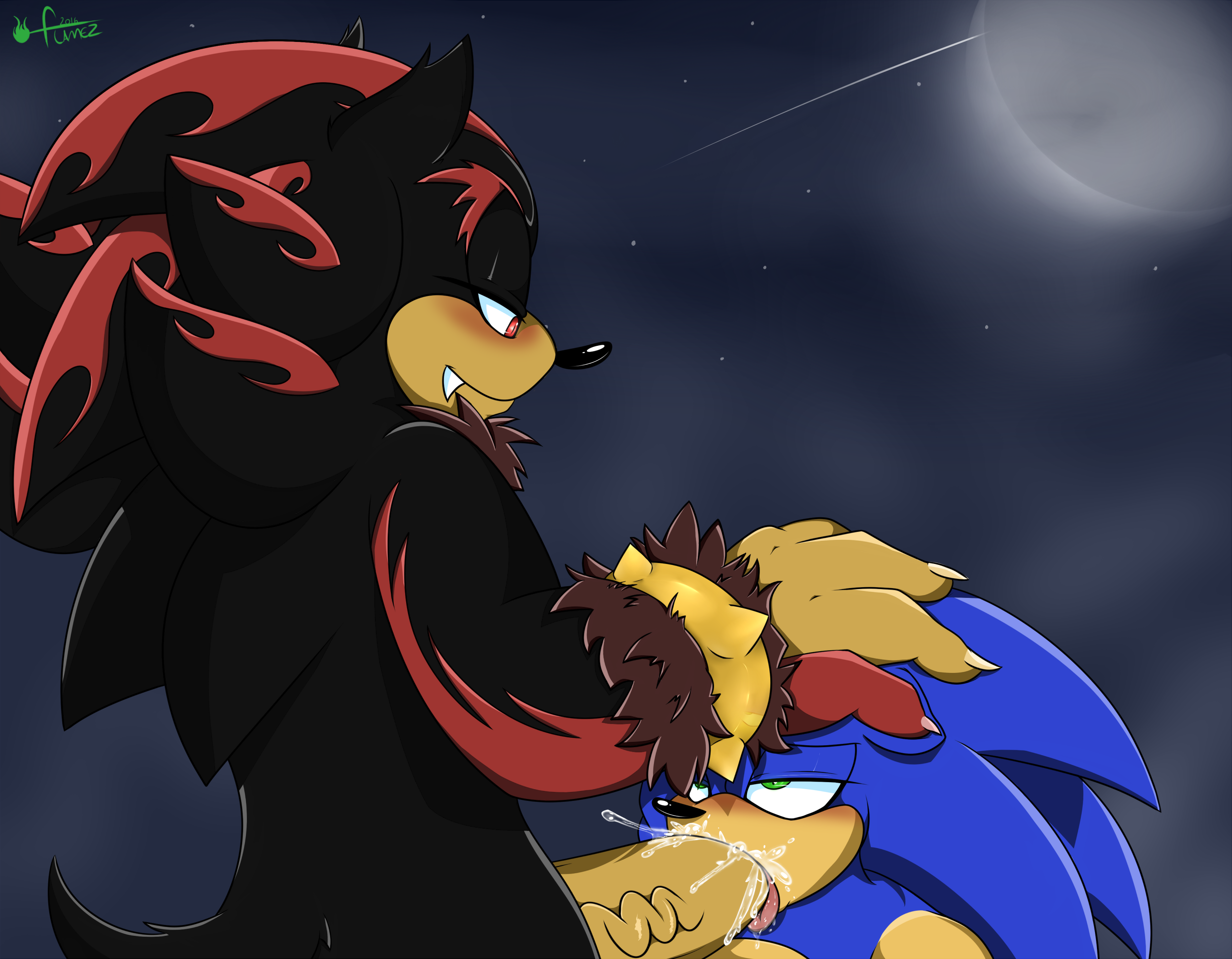 Shadow The Hedgehog (Sega) Rule 34 Image