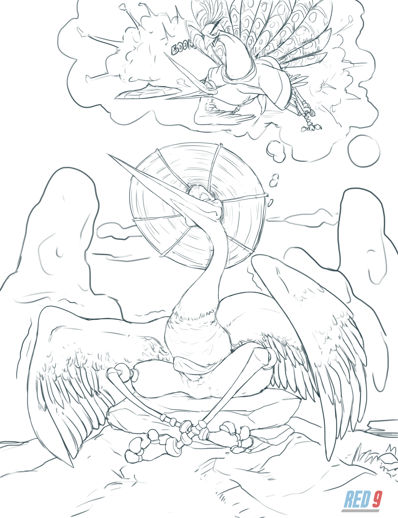 Lord Shen (Dreamworks) Rule 34 Image