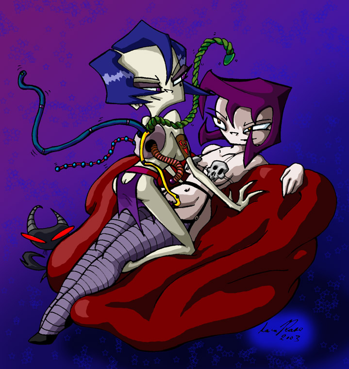 Gaz Membrane (Invader Zim) Rule 34 Image