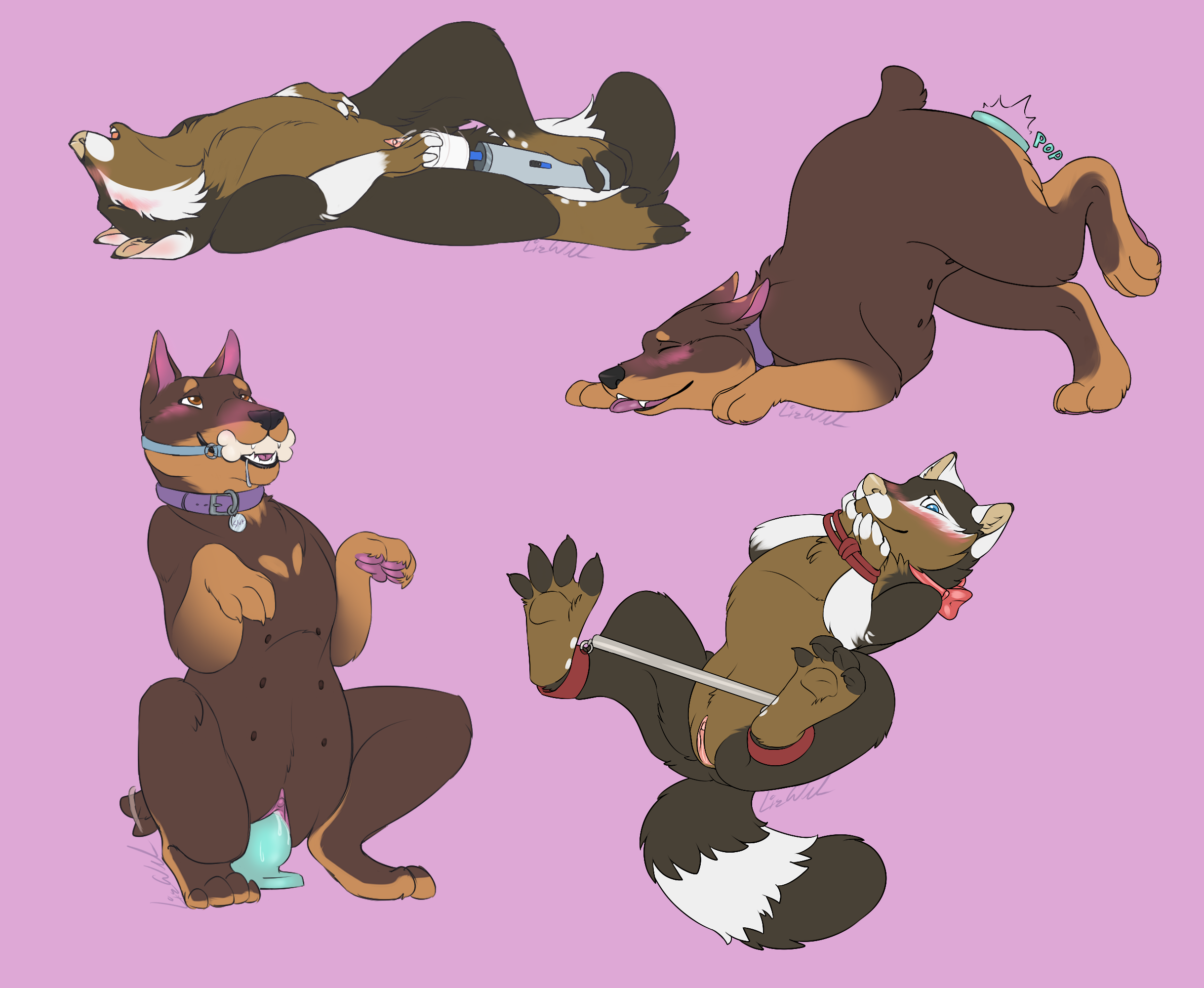 Begging Rule 34 Image