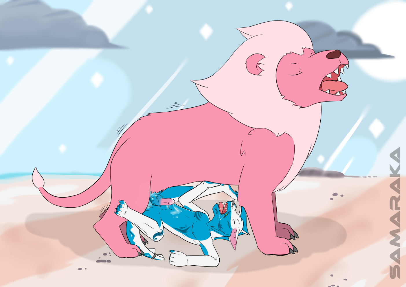 Lion (Steven Universe) Rule 34 Image