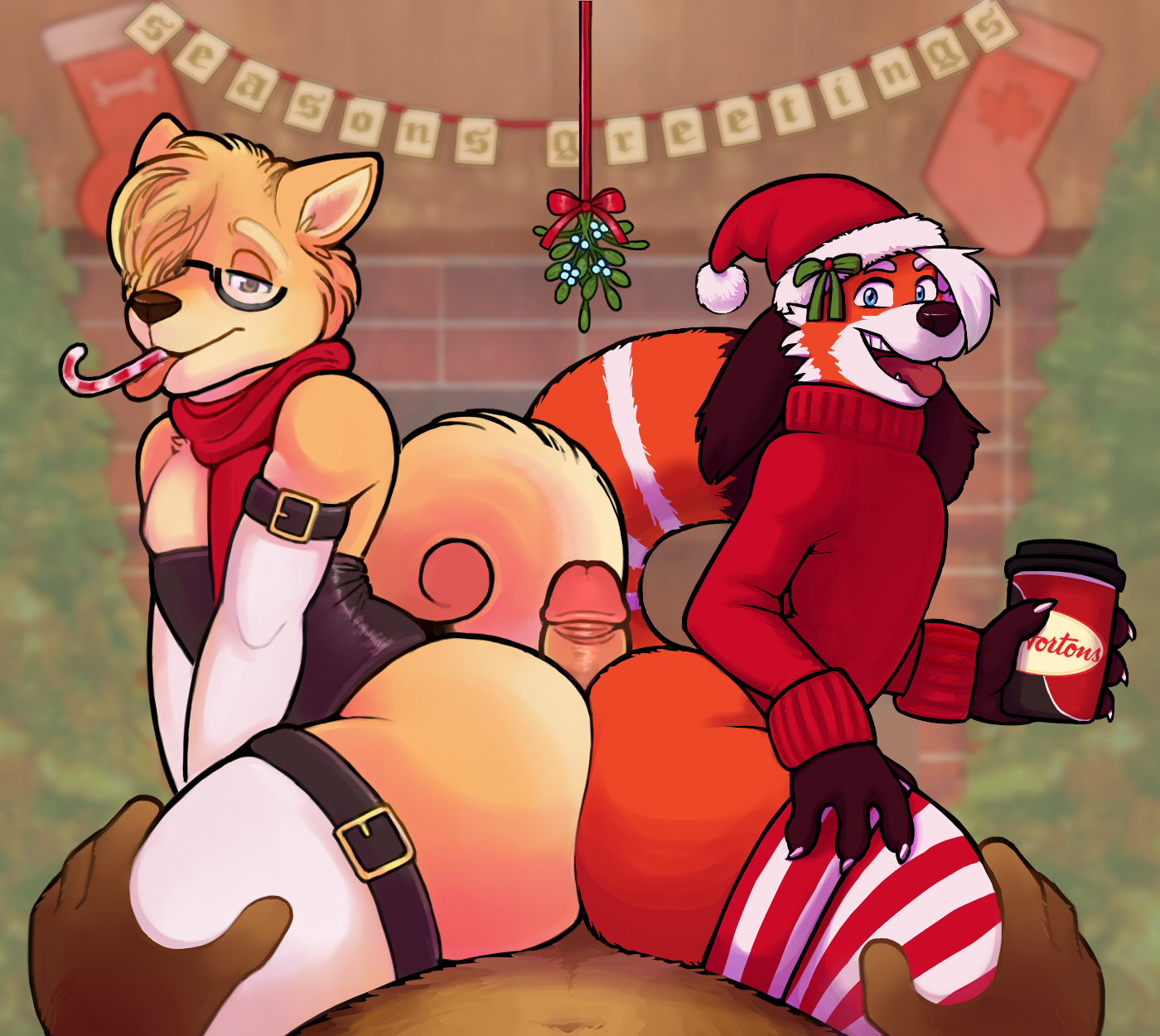 Okono Yuujo (Christmas) Rule 34 Image