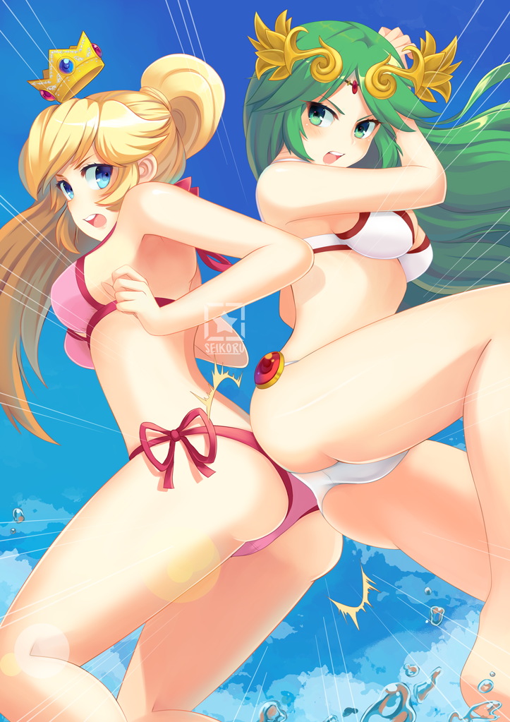 Palutena (Kid Icarus) Rule 34 Image