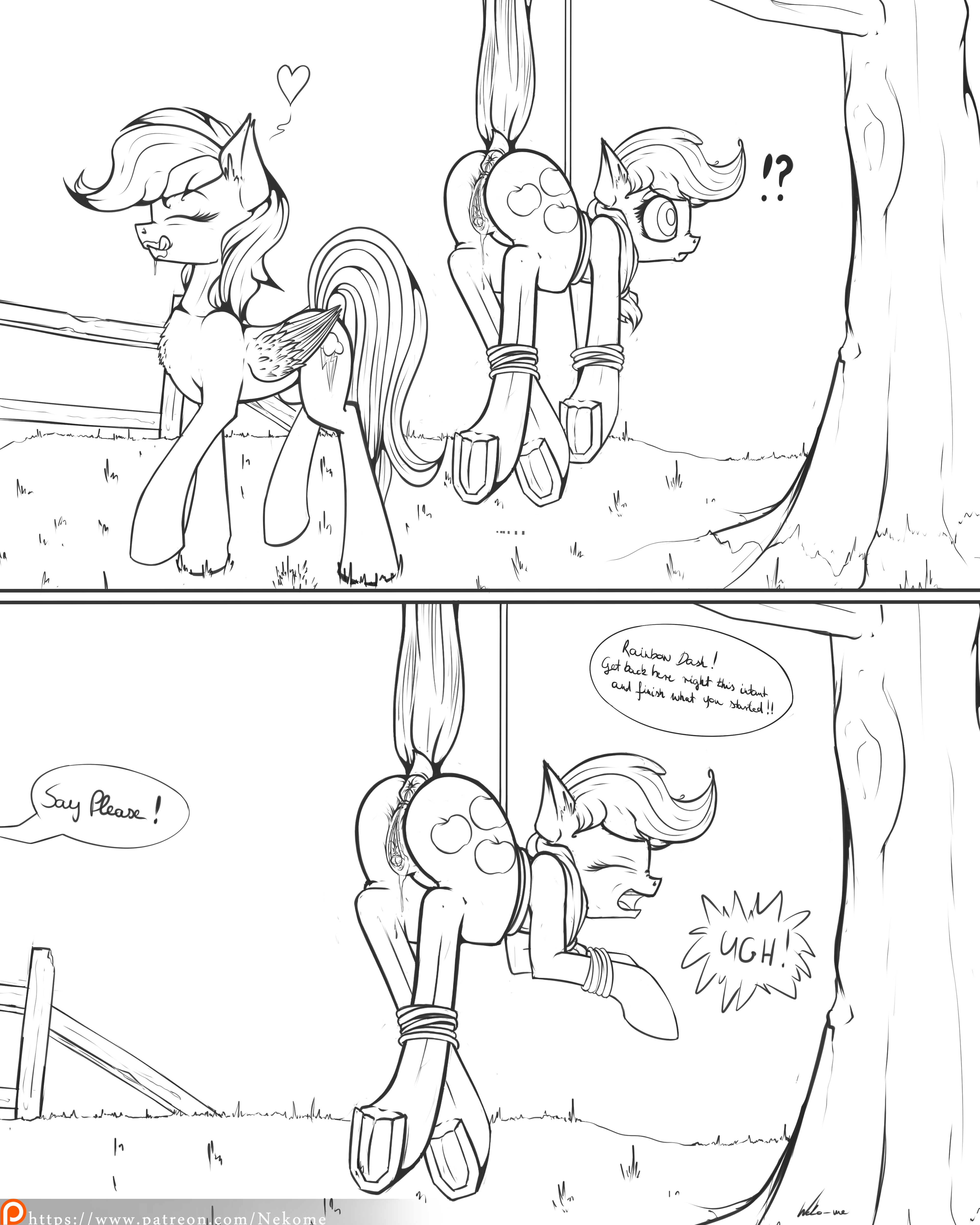 Applejack (Mlp) Rule 34 Image