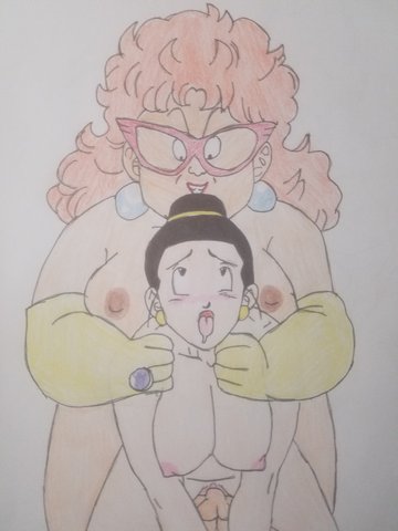 Chichi (Dragon Ball) Rule 34 Image