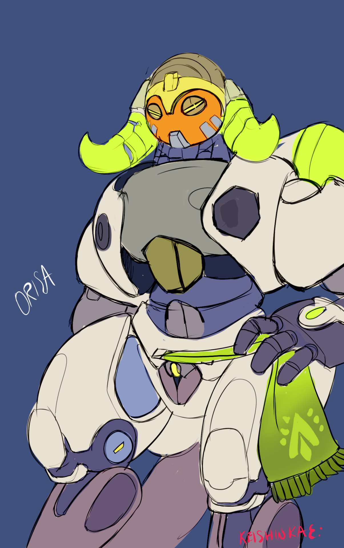Orisa (Blizzard Entertainment) Rule 34 Image