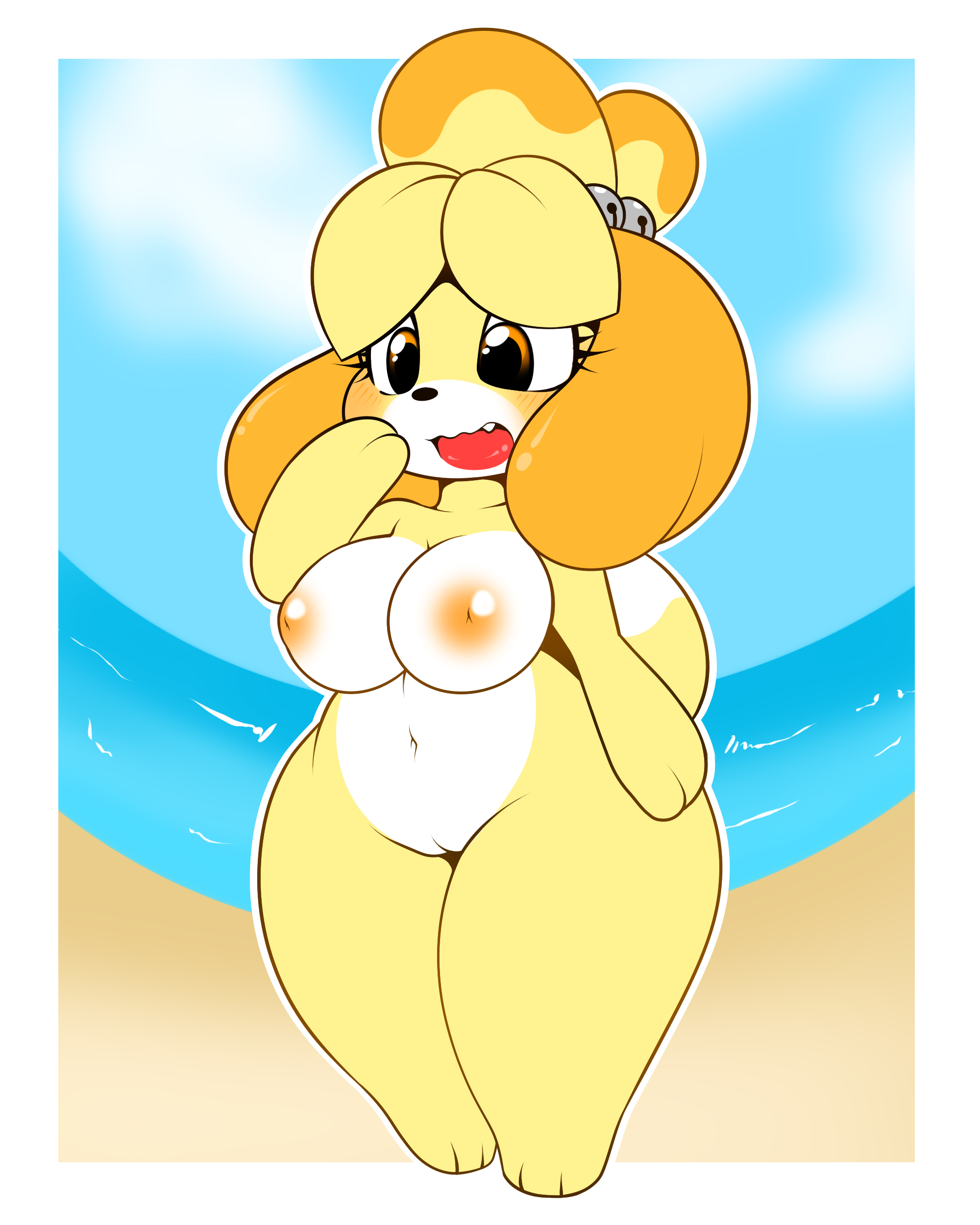 Isabelle (Animal Crossing) Rule 34 Image
