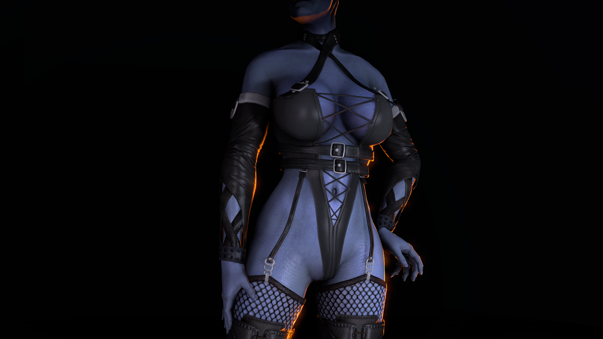 Asari (Liara T'Soni) Rule 34 Image