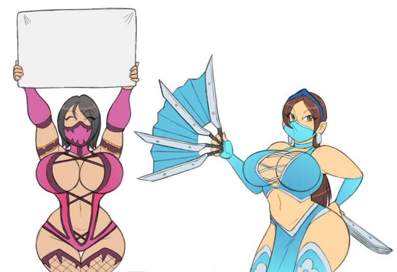 Kitana (Mortal Kombat) Rule 34 Image