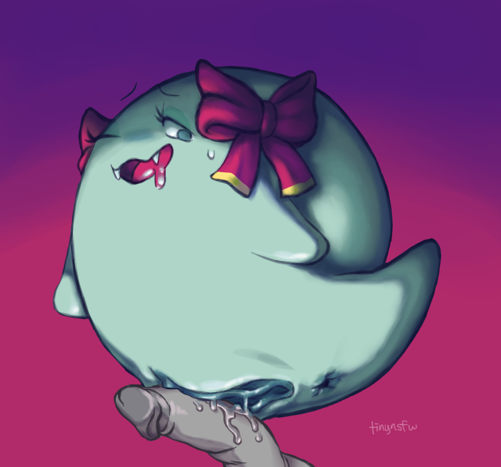 Boo (Mario) Rule 34 Image