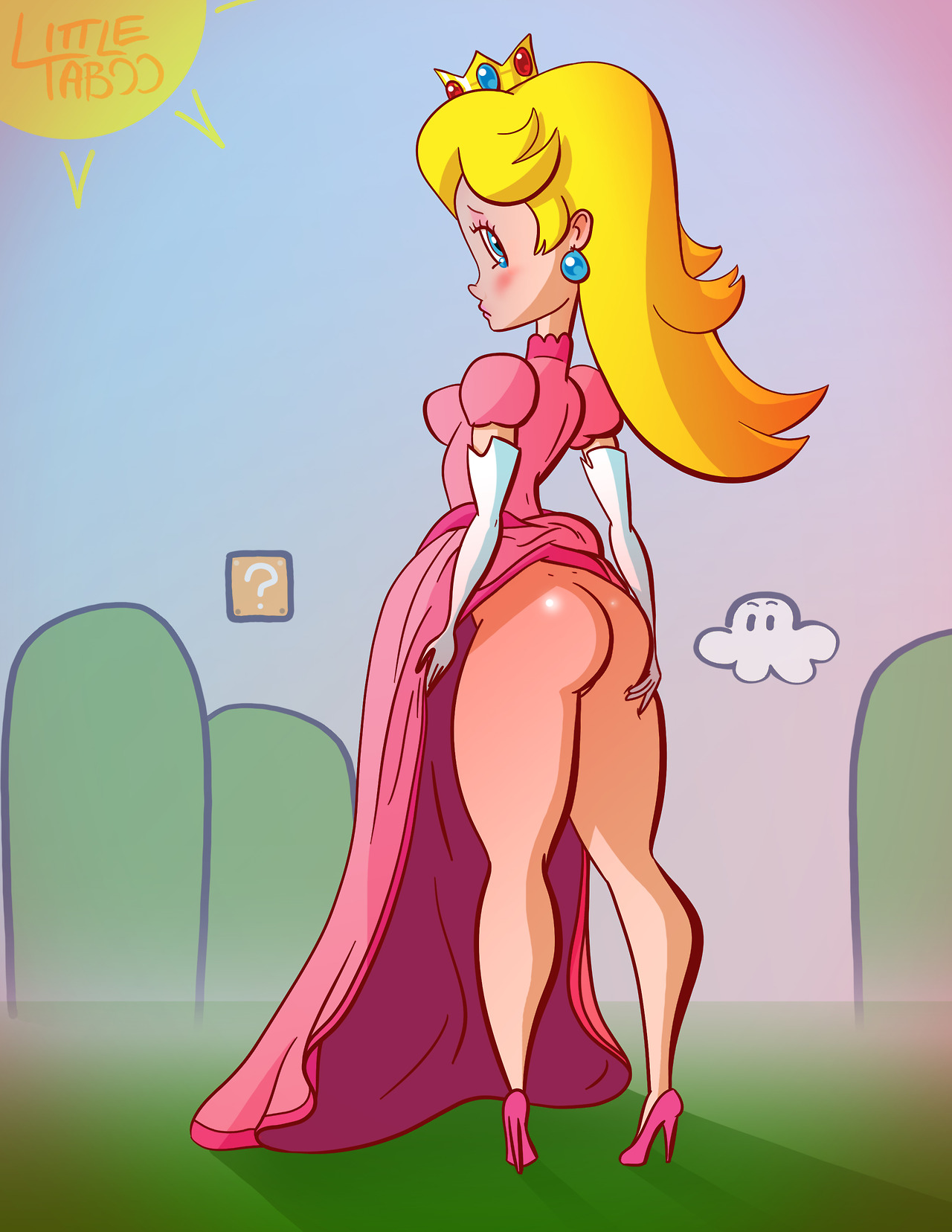 Princess Peach (Mario (Series)) Rule 34 Image