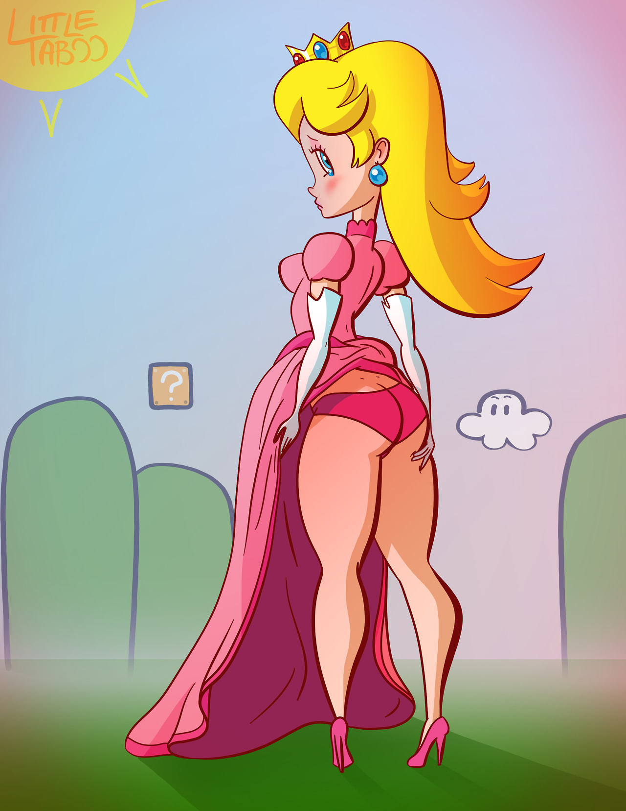 Princess Peach (Mario (Series)) Rule 34 Image