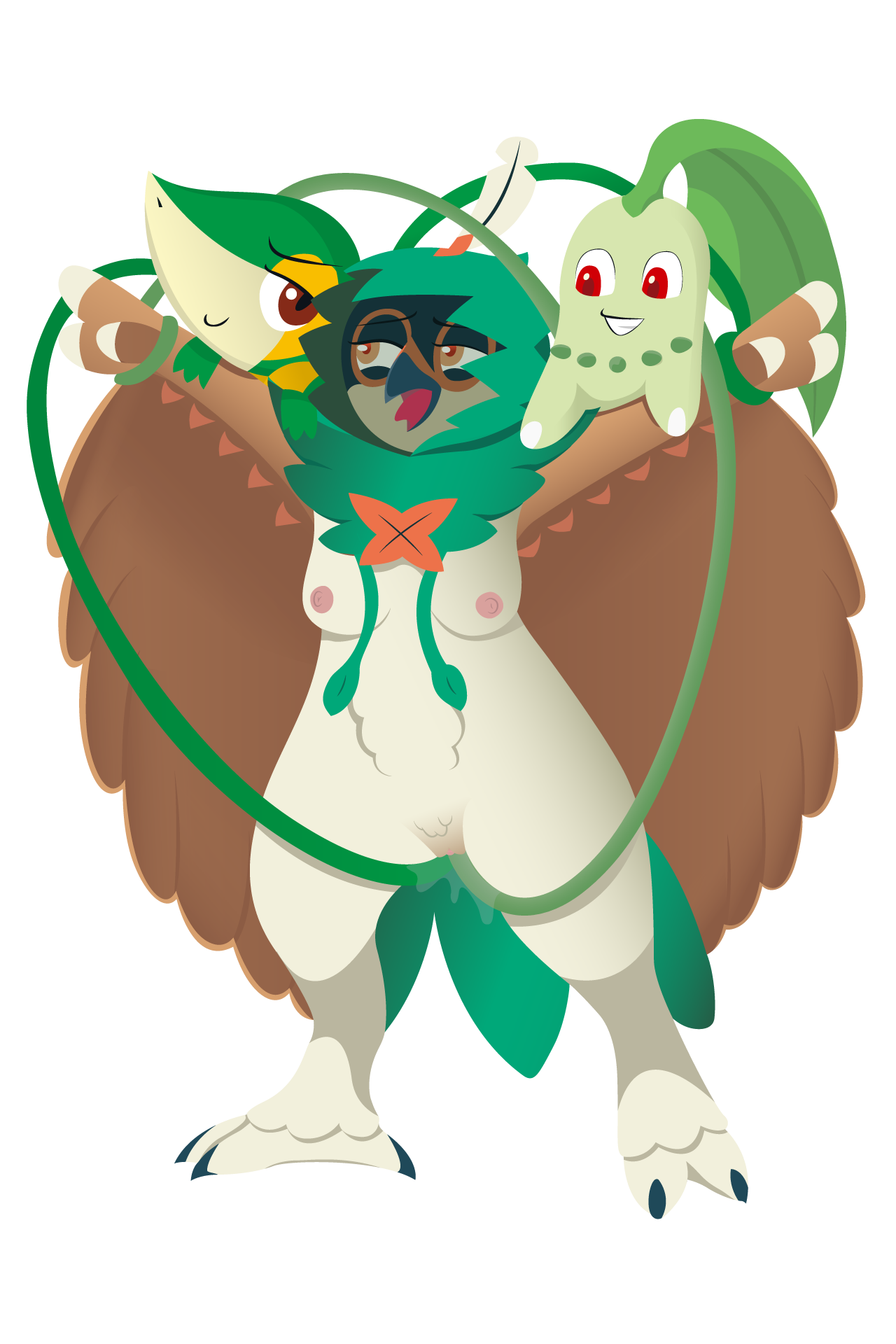 Chikorita (Nintendo) Rule 34 Image
