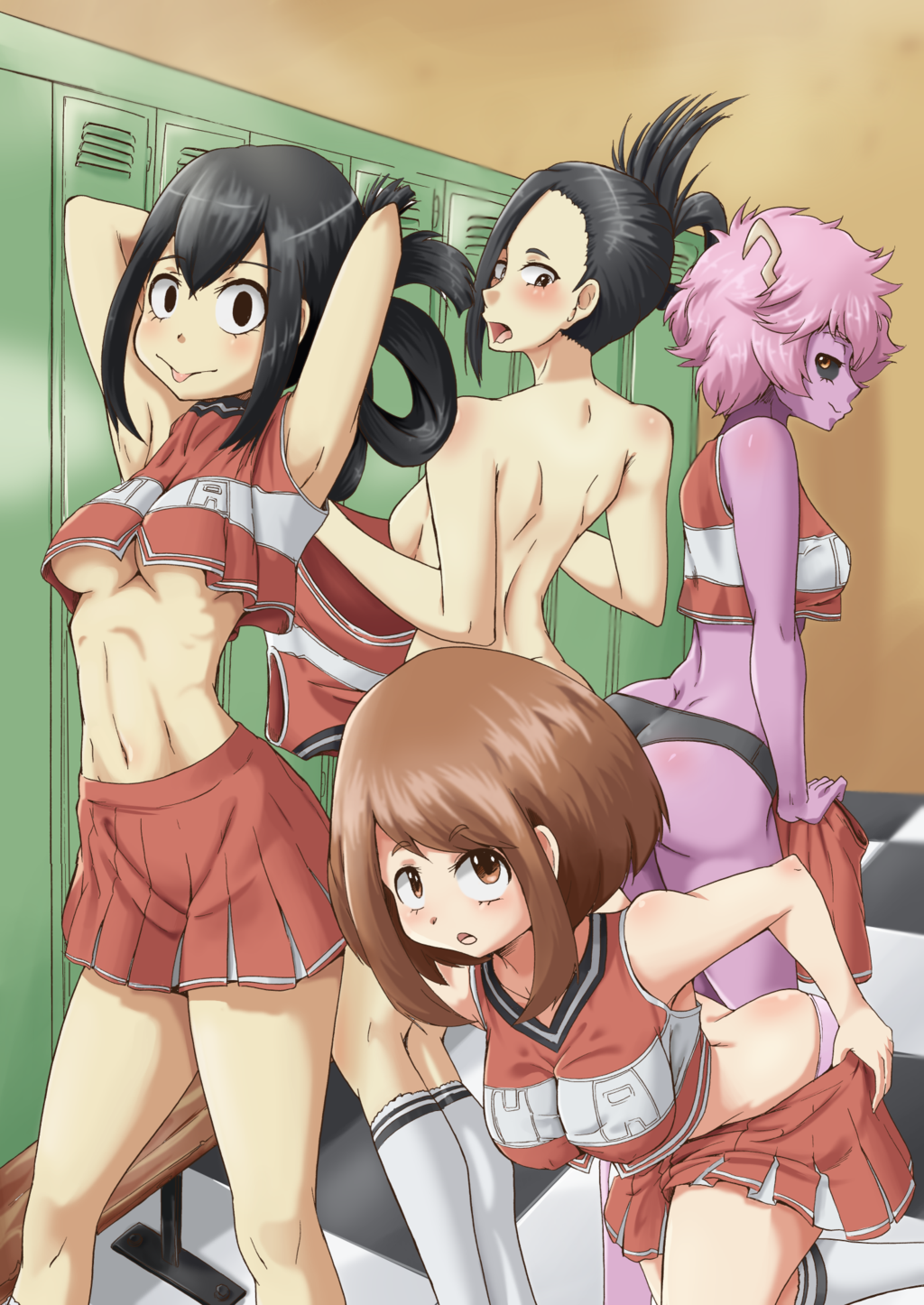 Mina Ashido (My Hero Academia) Rule 34 Image