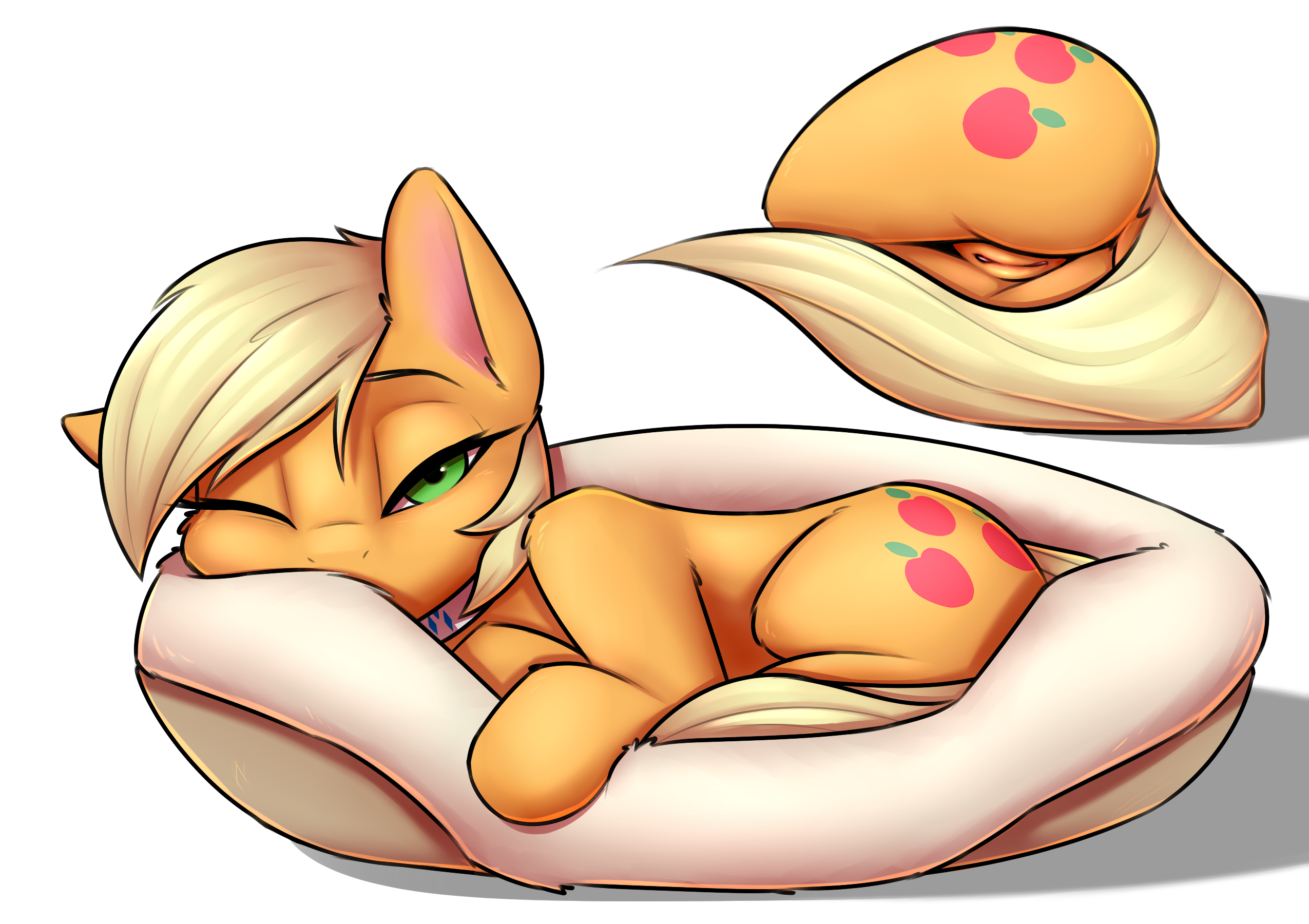 Applejack (Mlp) Rule 34 Image