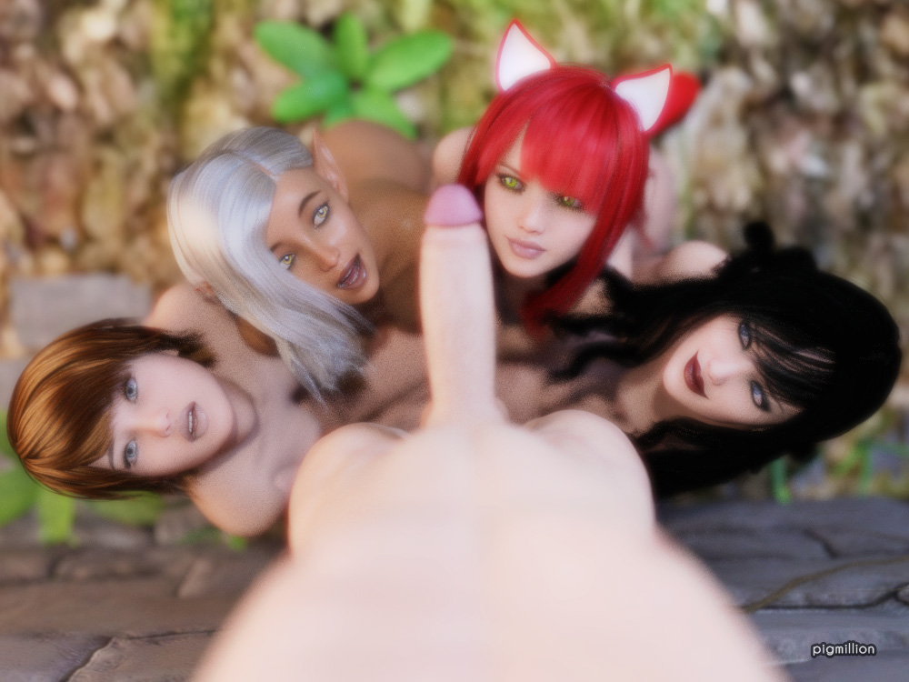 4girls Rule 34 Image