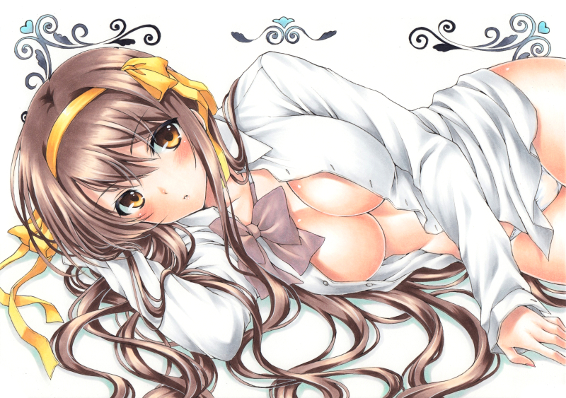 Suzumiya Haruhi (Suzumiya Haruhi No Yuuutsu) Rule 34 Image