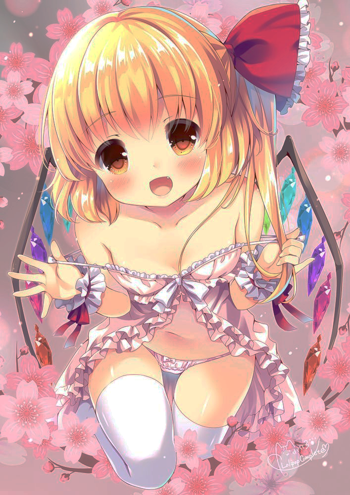 Flandre Scarlet (Touhou) Rule 34 Image