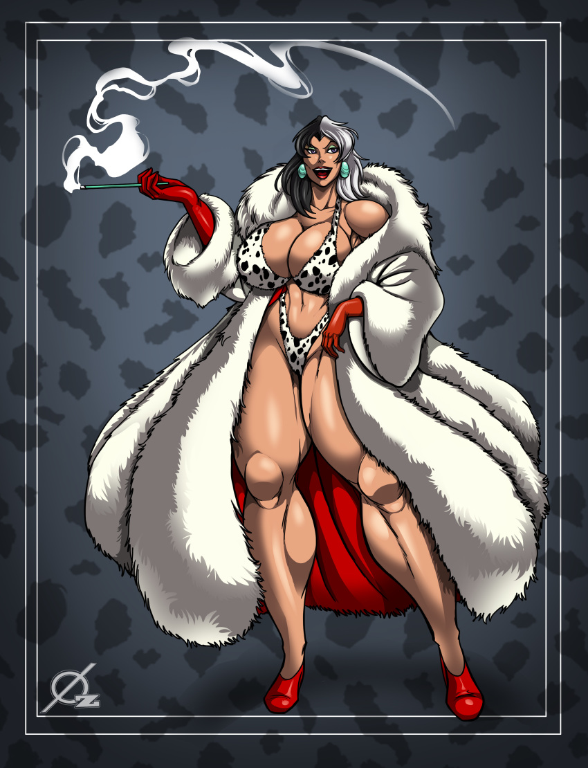 Cruella De Vil (101 Dalmatians) Rule 34 Image