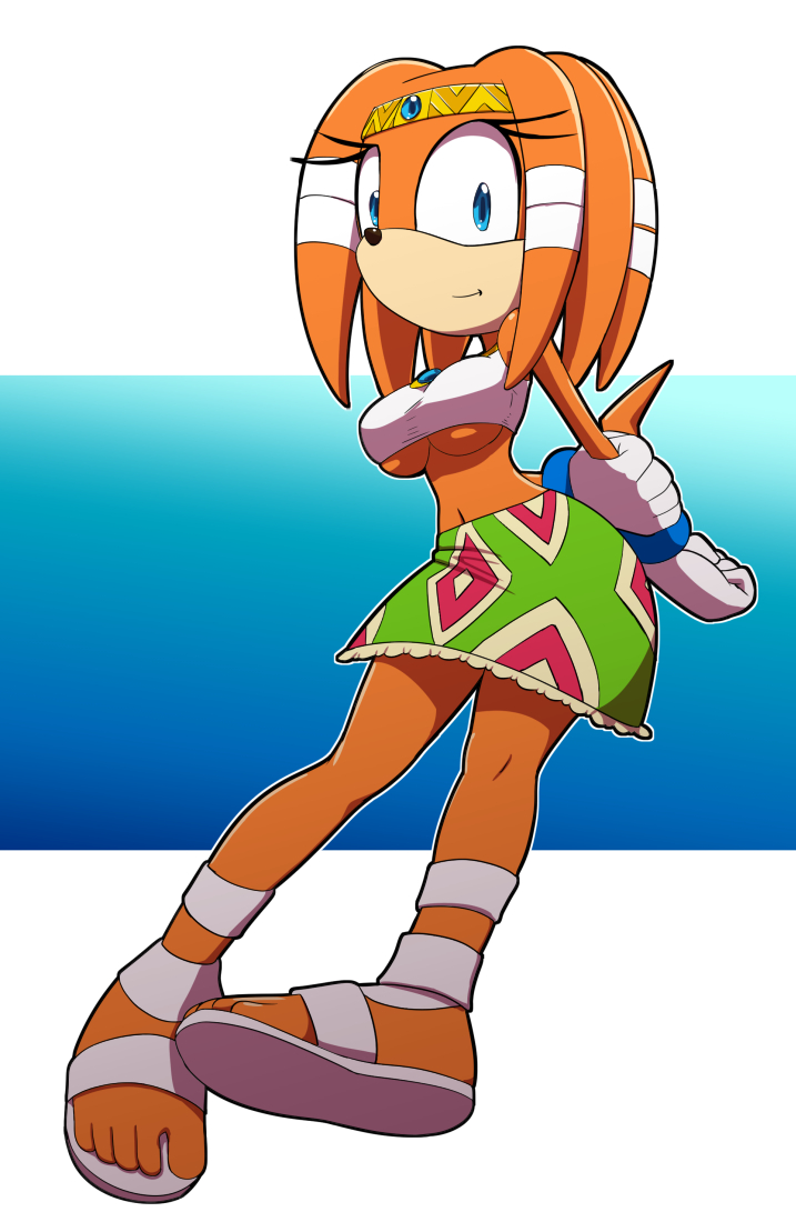 Tikal The Echidna (Sonic (Series)) Rule 34 Image