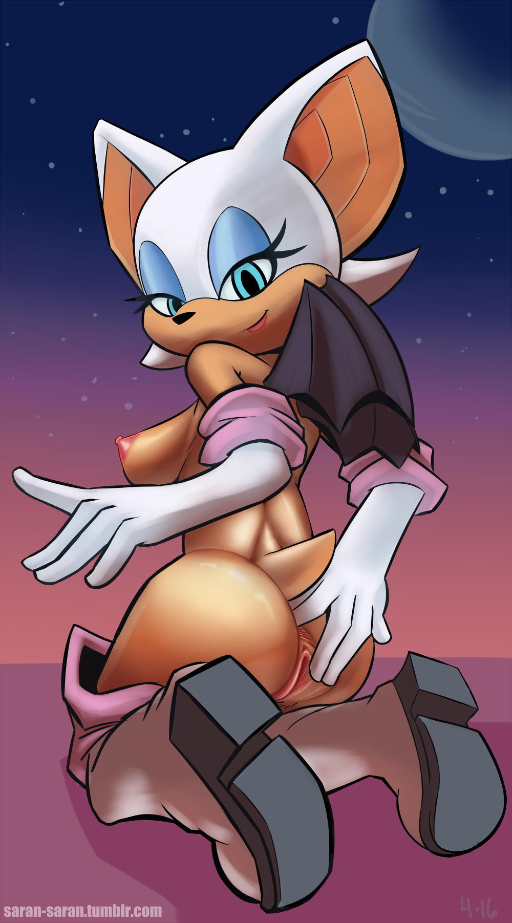 Rouge The Bat (Sonic (Series)) Rule 34 Image