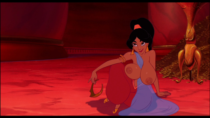 Evil Queen Jasmine (Aladdin) Rule 34 Image