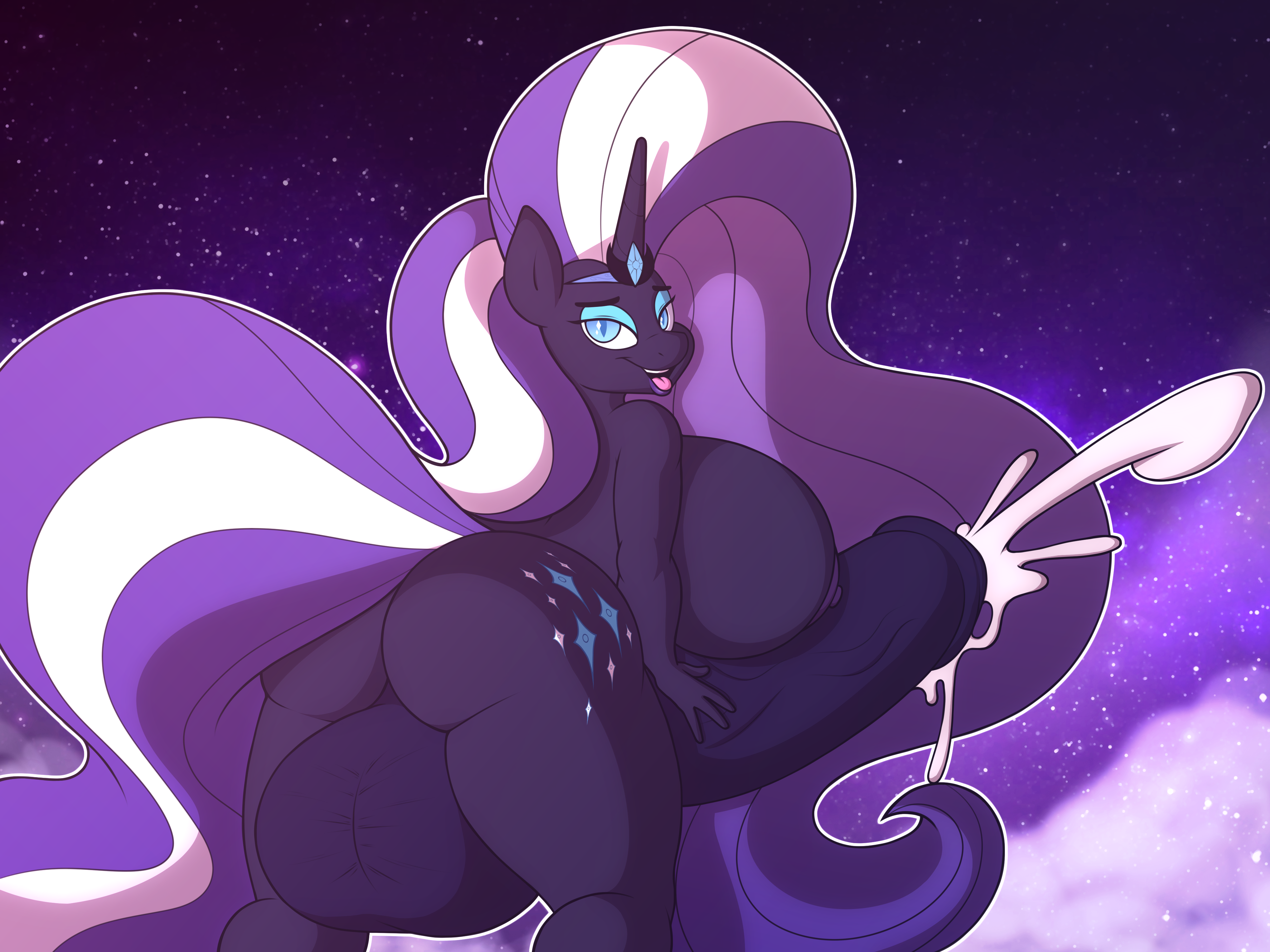 Nightmare Rarity (Friendship Is Magic) Rule 34 Image