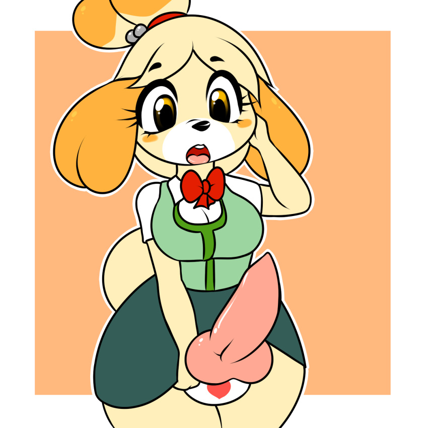 Isabelle (Animal Crossing) Rule 34 Image