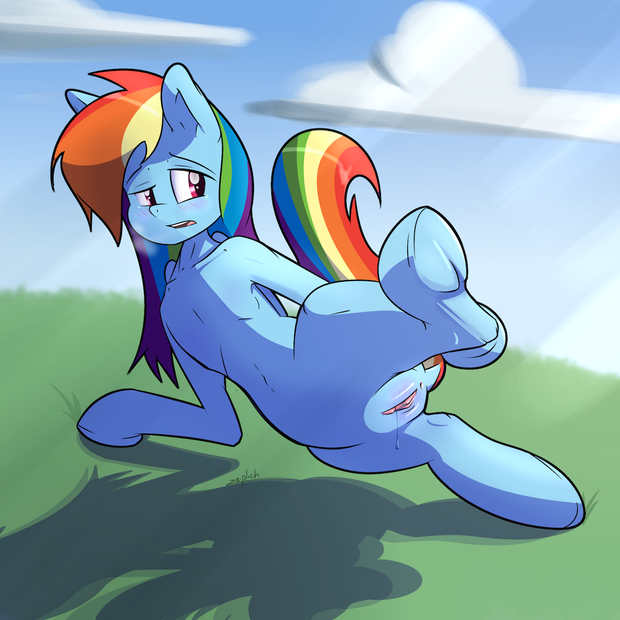 Rainbow Dash (Mlp) Rule 34 Image