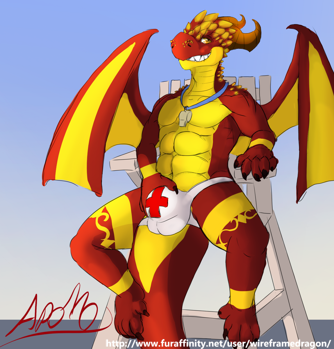 Apollo (Wireframedragon) Rule 34 Image