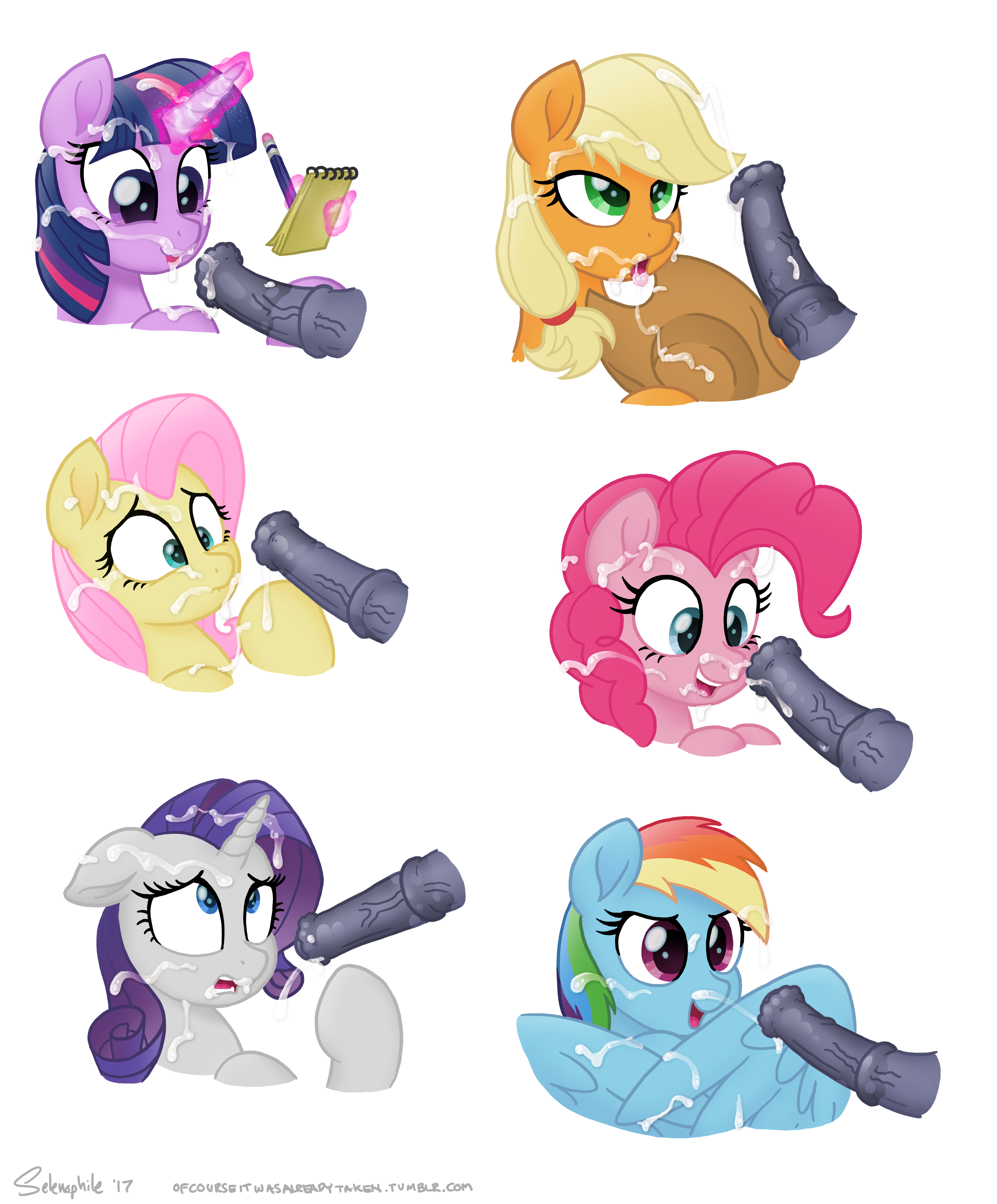 Applejack (Mlp) Rule 34 Image