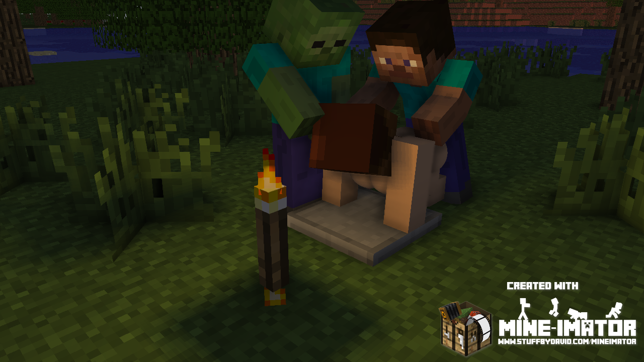 Steve (Minecraft) Rule 34 Image