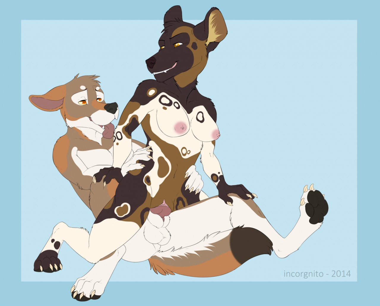 African Wild Dog Rule 34 Image