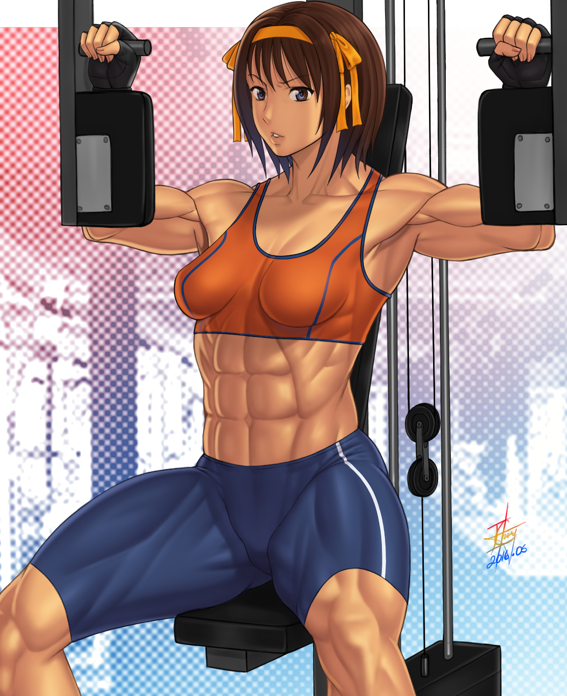 Suzumiya Haruhi (Suzumiya Haruhi No Yuuutsu) Rule 34 Image