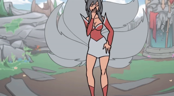 Ahri (League Of Legends) Rule 34 Image