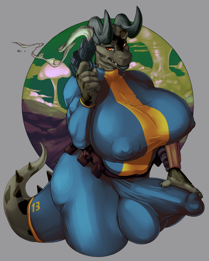 Deathclaw (Fallout) Rule 34 Image