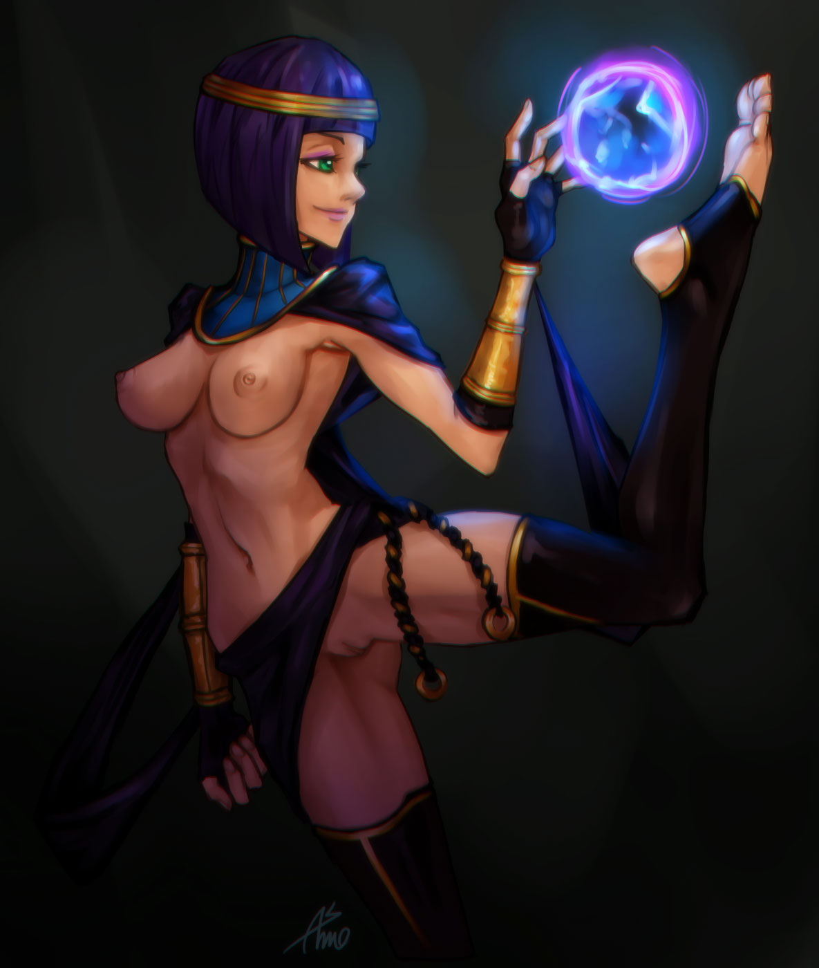 Menat (Street Fighter) Rule 34 Image