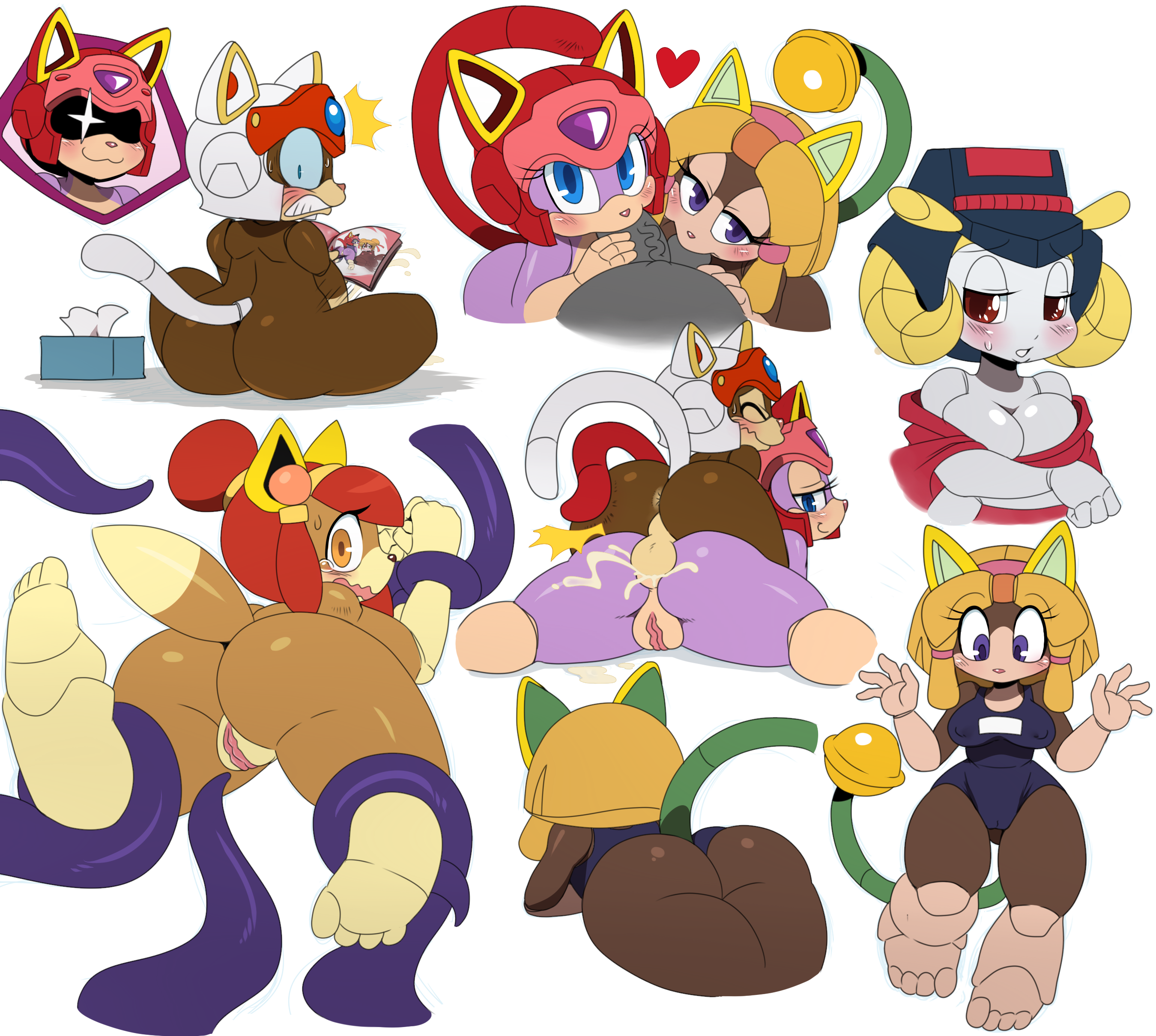 Francine Manx (Samurai Pizza Cats) Rule 34 Image