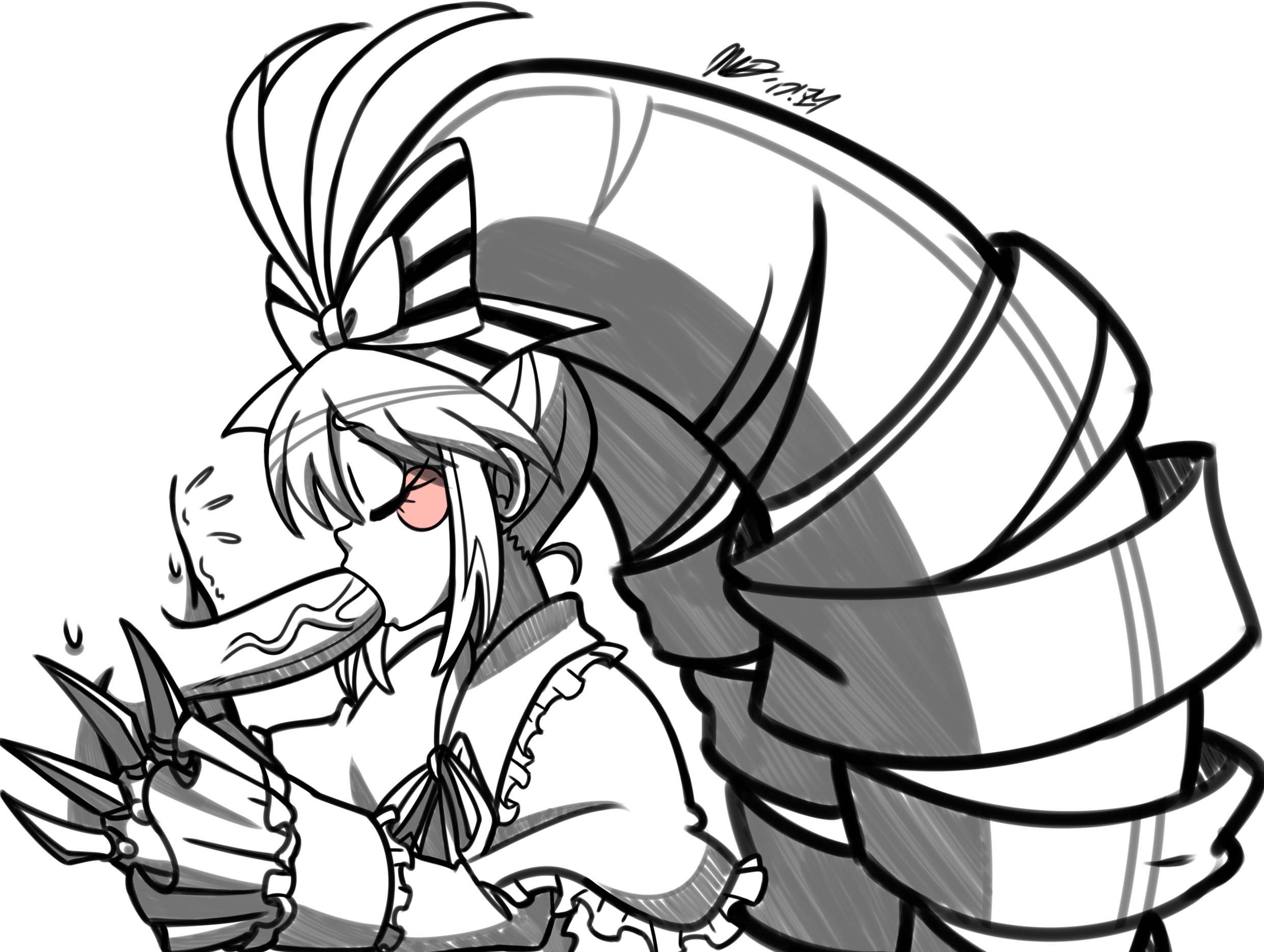 Micha Jawkan (Senki Zesshou Symphogear) Rule 34 Image