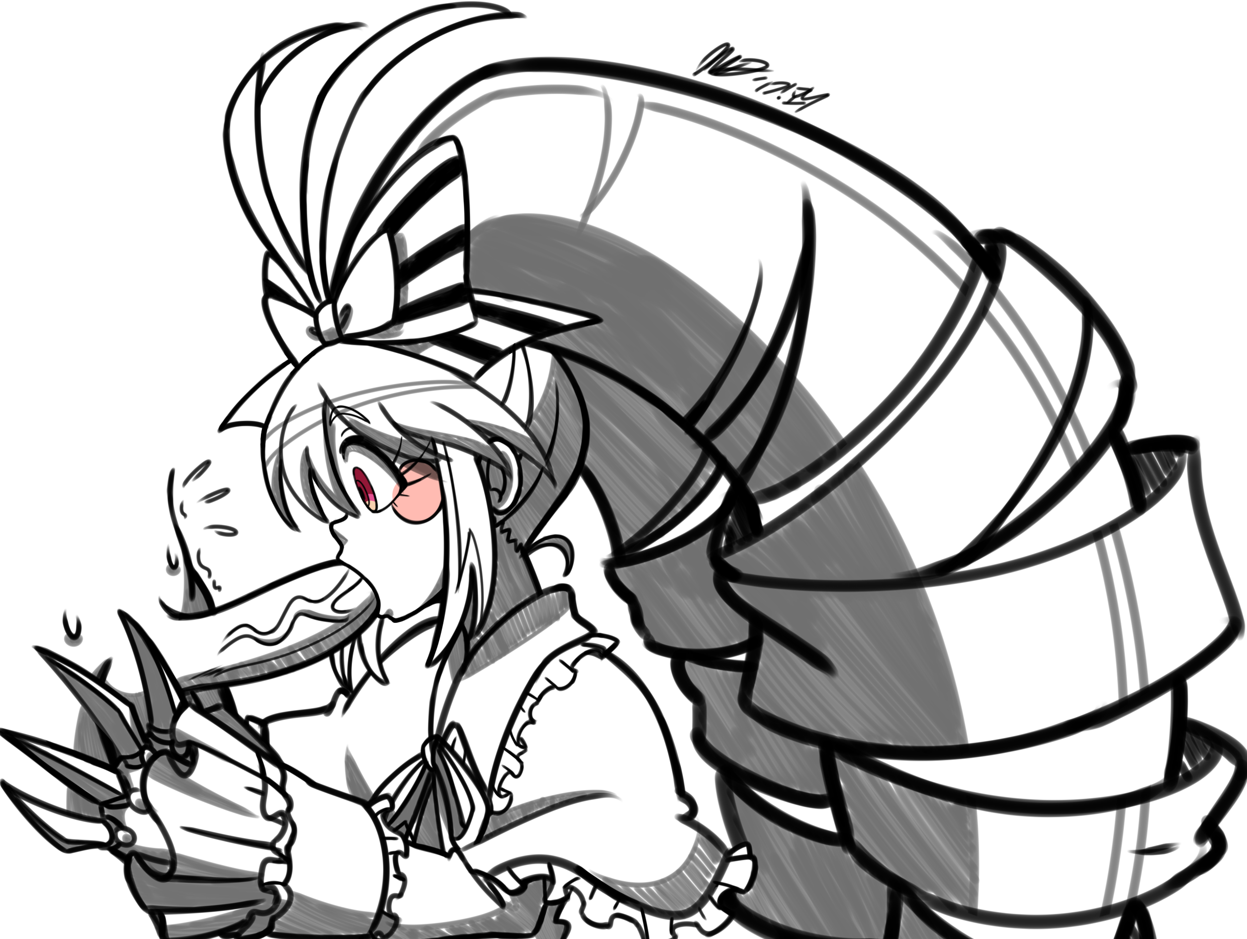 Micha Jawkan (Senki Zesshou Symphogear) Rule 34 Image