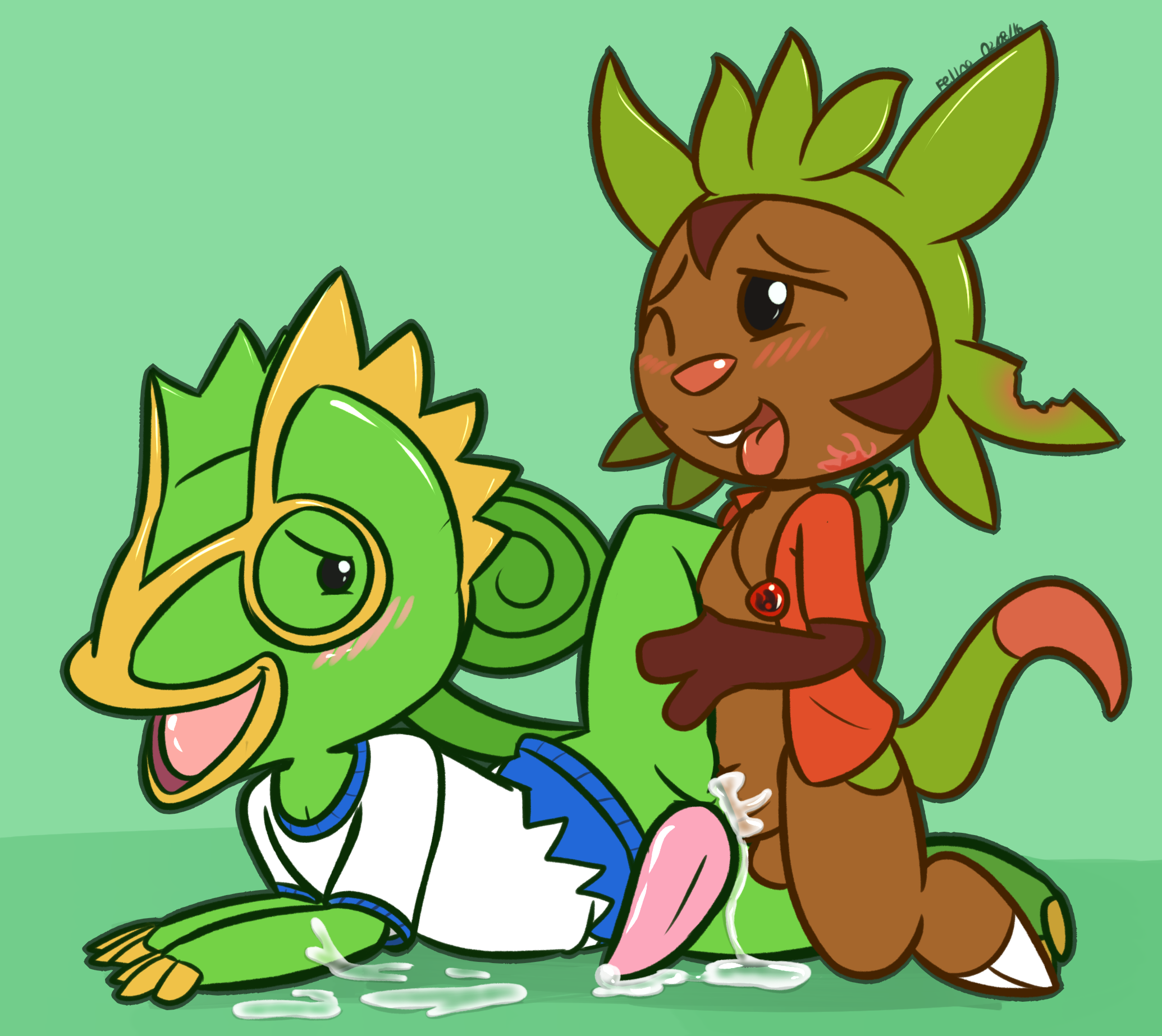 Chespin (Chespaul) Rule 34 Image