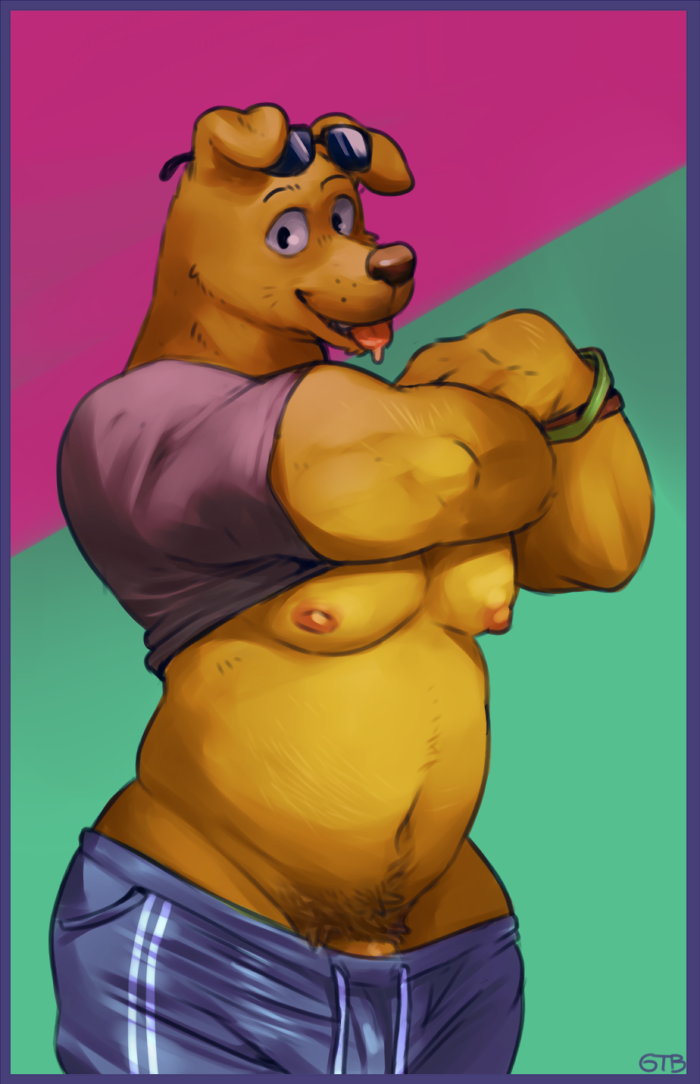 Mr. Peanutbutter (Bojack Horseman) Rule 34 Image